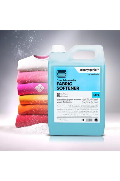 Cleany Genie Advance Long-Lasting Fragrance Fabric Softener Gel, French Lavender, 5 L