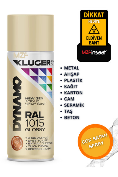 MZF SPREY BOYA AHŞAP-METAL-PLASTİK- RÜTUŞ- BOYASI