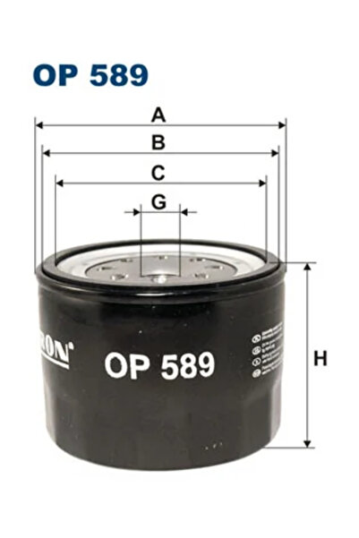 Filtron Oil Filter Ford Econovan Kia Besta Bus/Besta Body/Retona SUV, Open