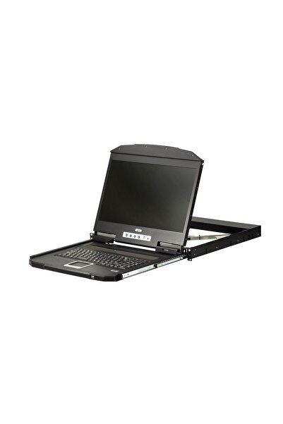 Other Consolă Aten 1U scurtă USB HDMI cu tastatură americană pe șine, CL3700N...