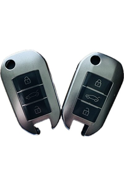 Point 2 Adet Citroen C-Elysee Peugeot 301 Plastik Anahtar Kılıfı pnt109