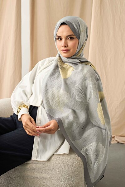 QASSA SHAL Modal Shawl Frezya Silver Gray