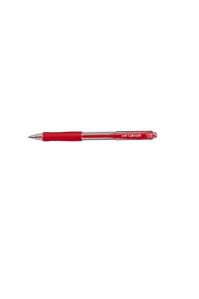 UNİ-BALL Uniball Laknock Fi̇ne (0.7) Mechanical Ballpoint Pen Red (3 Pcs)