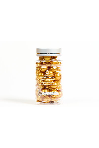 Silky Hair Ser Profesional pentru toate tipurile de par, Capsule cu uleiuri si vitamine naturale, 50 buc