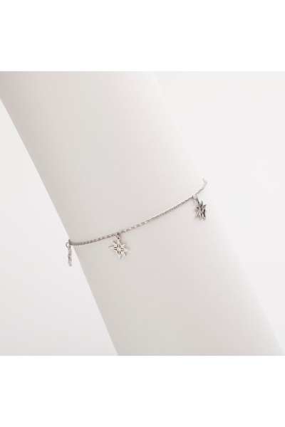 ElectraStore Brățară Tennis De Picior Argint Star