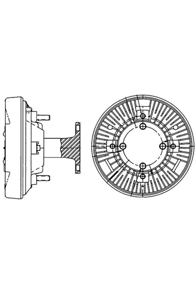 MAHLE Cupla Ventilator Radiator Mercedes-Benz Atego/Cito/Unimog