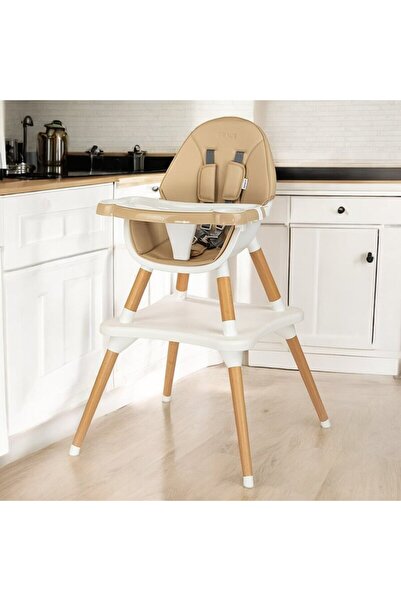 New Baby_SP Scaun de masa, New Baby, Grace, Transformabil, Multifunctional, 6-36 luni, Beige