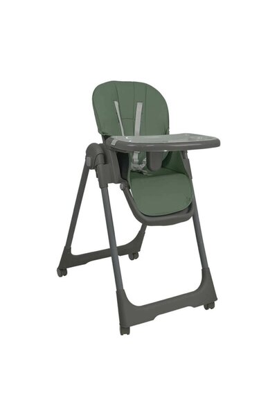 bebe stars High chair, Bebe Stars, Milk, Foldable, With wheels, Up to 15 kg, Mint