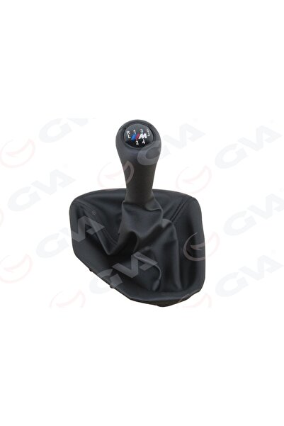 GVA Gear Shift Knob Assembly E39 m Power 5 Speed Black Leather Compatible