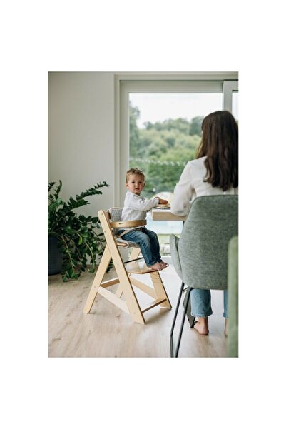 FreeON High chair, FreeON, Toby Plus, 6 months - 15 Kg, Adjustable, Cushion, Removable tray, Natural