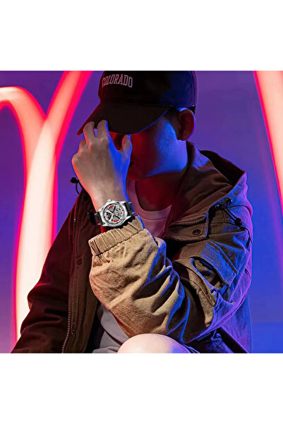 Forsining 8284 Black-Gold Mechanical Men's Watch – Luxury Design, 3ATM