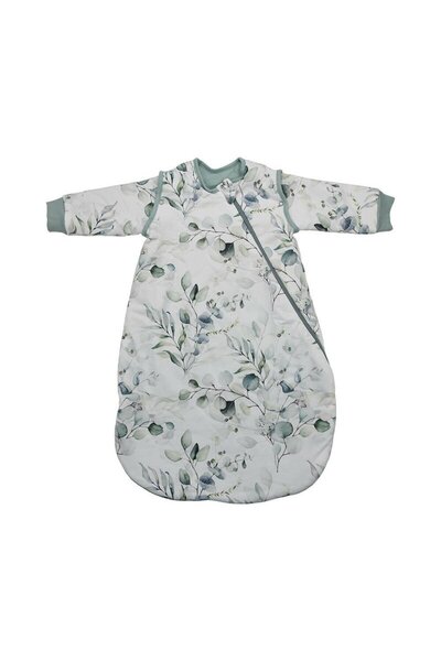 bebe stars Sac de dormit cu maneci detasabile, Bebe Stars, De iarna, Din bumbac, 70 cm, 2.5 Tog, Nature