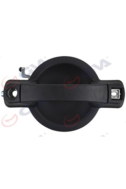 GVA Outside Door Handle Front Right with Key Hole Black Patterned Doblo 00-09