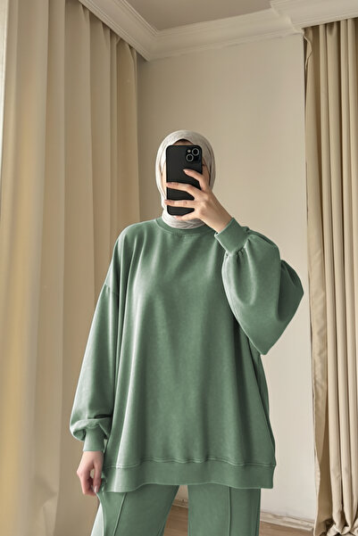 Suede Style 9033-9034 - Stylish Comfortable 2 Thread Soft Wash Casual Women's Suit