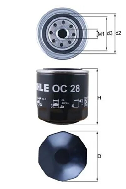 KNECHT Filtru Ulei Porsche 914 Uaz Patriot