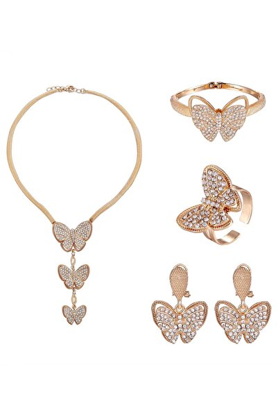 QiaoKai 4-piece women's jewelry set