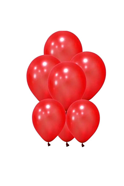 Limmy Red Plain Balloon Colorful Packaged Balloon 12 Inch - 30 Pieces