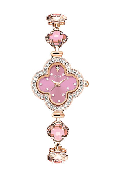 DIDA Women's Alloy Waterproof Watch C085 Pink