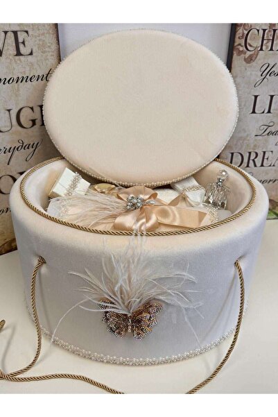 KidsMagazin Kids Magazin Trusou Florence in cufar de catifea crem