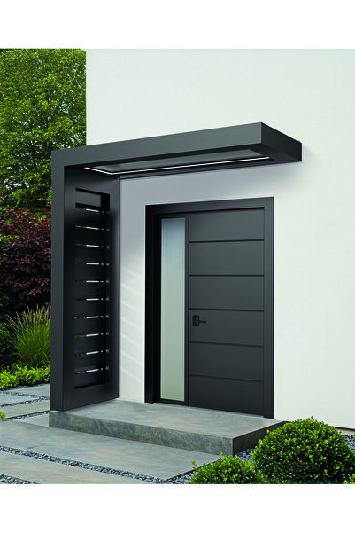 KORRAIN VIELA SUN GÜNEŞ KIRICILI MODEL- ALÜMİNYUM KAPI ÜSTÜ SUNDURMA-200 CM- SOL