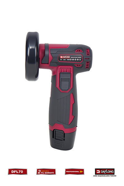 DAFLONG PRO BAKIR SARGILI 76MM MİNİ SPİRAL TAŞLAMA MAKİNASI DFL-70