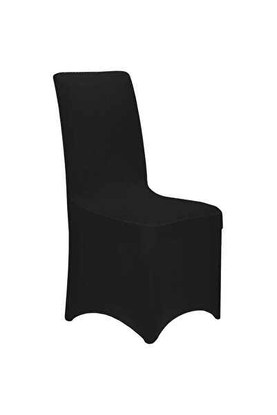 Optim Solution Husă pentru scaun de evenimente, mărime universală, poliester și spandex, neagră