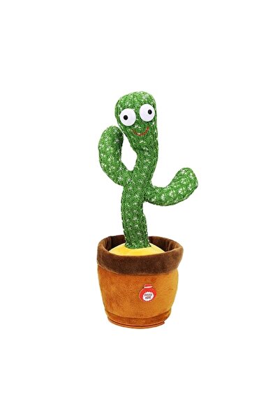 NO BRAND Cactus magic interactiv cu lumini LED - Cântă, dansează și repetă su...