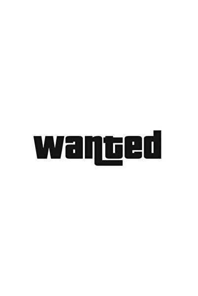 gollee pro Wanted Vehicle Sticker 18X5Cm
