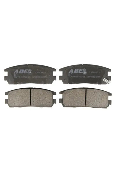 Abe Комплект спирачни накладки заден мост дискови спирачки Isuzu D-Max 1/Rode...