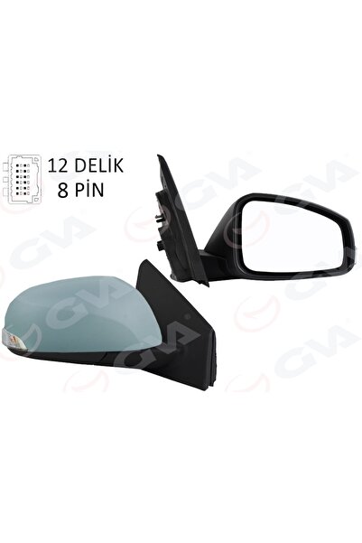 GVA DIŞ DİKİZ AYNASI SAĞ MEGANE-FLUENCE 08 ELEKTRİKLİ ISITMALI SİNYALLİ KATLA...