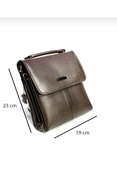 My Easy Shop Men's bag 100% cowhide hand and shoulder bag