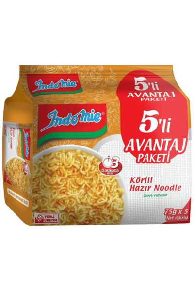 İndomie Körili Hazır Noodle 75 GR * 5 Adet