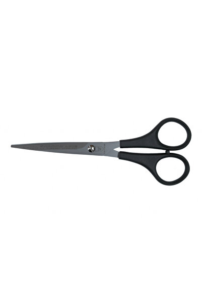 Skygo Shadow Line 2215 M-528 Plastic Handle Flat Scissors No: 6 Inch / 15.24 cm - Stainless Steel