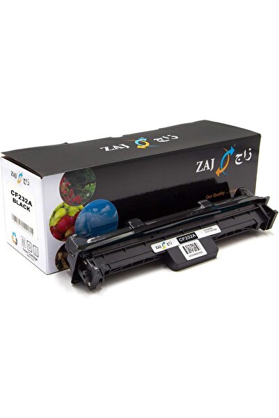 ZAJ خرطوشة حبر متوافقة HP CF232A باللون الأسود (32A) -