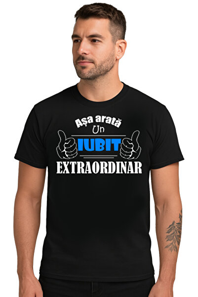 OEM Tricou barbat Iubit EXTRAORDINAR, 100% bumbac