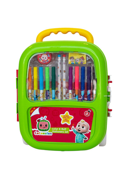 Cocomelon Color & Roll Stationery Set