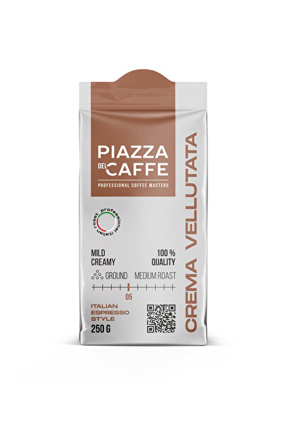 PIAZZA DEL CAFFE CREMA VELLUTATA - Roasted coffee beans ( Standard Nicaragua ...
