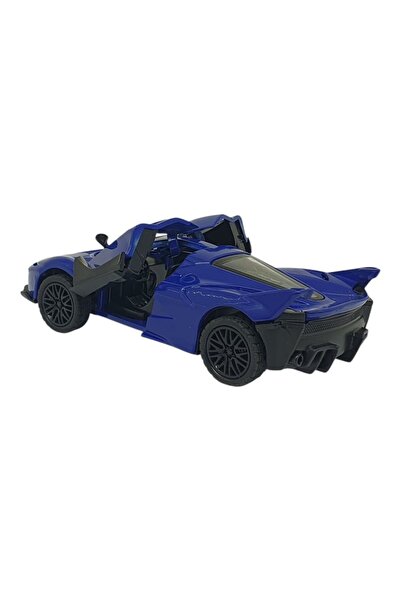 Vardem Pull and Drop Metal Cars 13 cm - Sr2212- Blue