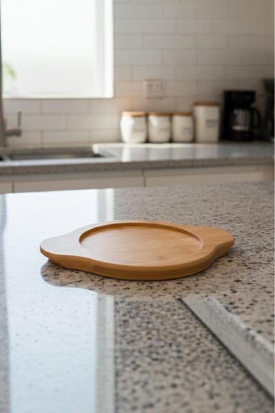 Bambum Pade - Round Tray 12 cm Bamboo Base