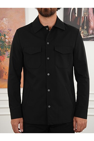 PAREZ Erkek Slim Fit İtalyan Stil Safari Takım Ceket Pantolon XPRZCOM8462