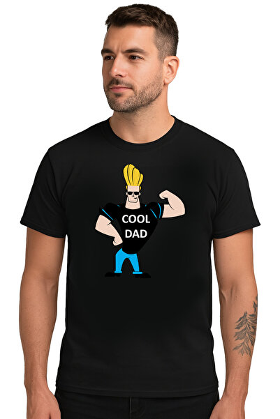 OEM Tricou barbat Johnny Bravo Cool DAD, 100% bumbac