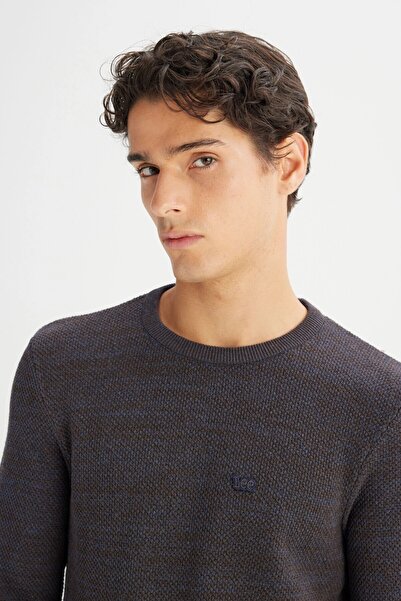Lee Ανδρικό Καφέ Πλεκτό Πουλόβερ & Ζακέτα L2520364220-Καφέ