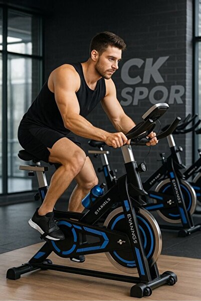 SLİPT Mavi Spinning Bisiklet – Ayarlanabilir Dirençli Kondisyon Bisikleti