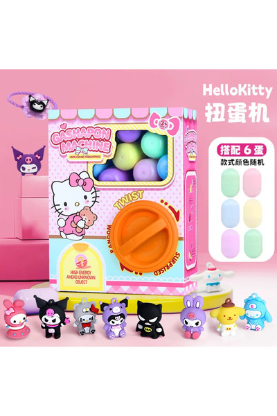 Choice1 مرحبا كيتي سانريو مرحبا كيتي كورومي آلة البيض الملتوية كبسولة المرح ل...