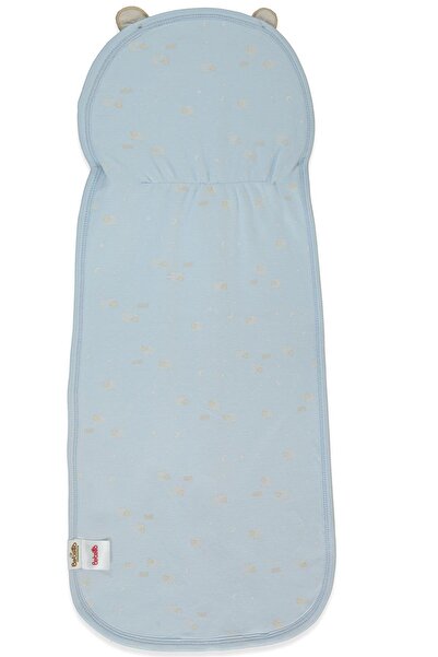 Bebetto ORGANİK İNTERLOK FERMUARLI KUNDAK (ORGANIC SLEEPY SHEEPY) MAVİ