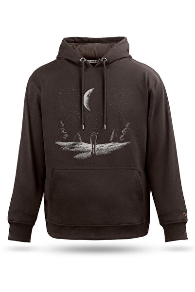 Tarrzzcom Hooded Sweatshirt Women's Night and Stars Design Hooded Sweatshirt ...