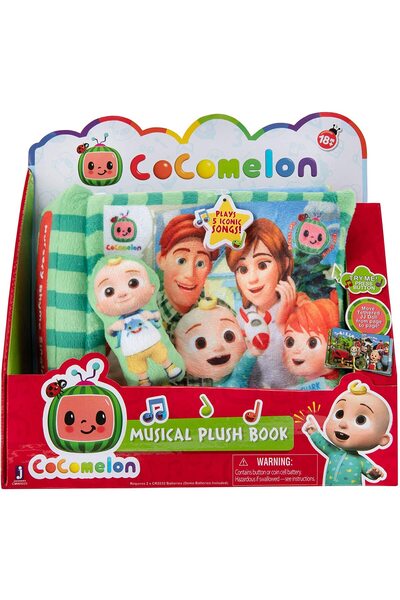 Cocomelon Musical Plush Book
