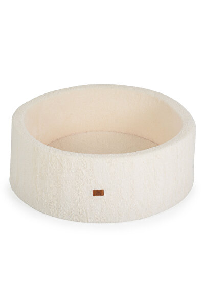 Moni Dry pool with 200 Boucle balls for children, 90x30cm, made of foam, removable and washable cover