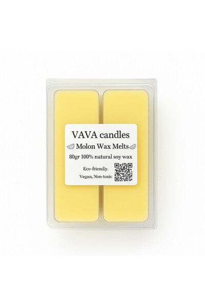 OEM 100% Soy Wax Scented Tablet - Cantaloupe (Pepene Galben) - VAVA Candles