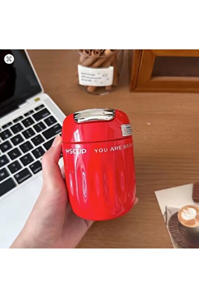 Troni HZ043 Thermal Insulated Drinking Mug, 200ml, with Tight Lid, Small and Modern Design